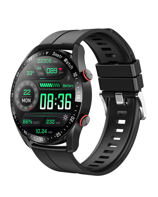 Reloj inteligente con sensor de salud con monitor portátil Ecg PPG y Bp 1,28" BT Call 200 MAh IP67 SENSOR REAL