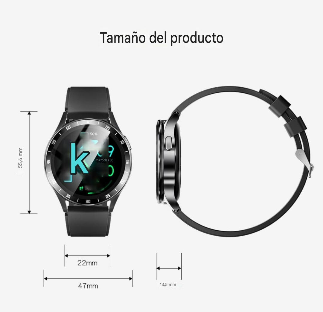 Reloj inteligente con auriculares TWS X10 de gama alta de 1,39 pulgadas IP67 250 + 30mAh 2 en 1 NFC BT Call Round Smart Watch con auriculares incorporados