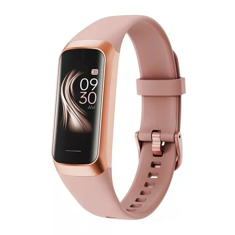 Reloj Inteligente C60 con Pantalla AMOLED de 1.1", Monitor de Ritmo Cardíaco, Presión Arterial y Oxígeno, Pulsera Deportiva Impermeable con Medición de Temperatura Corporal